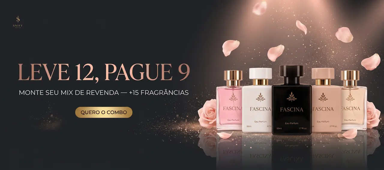 Fascina — leve 12, pague 9. Monte seu mix de revenda
